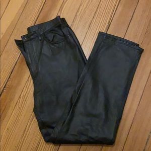 Women’s leather pants